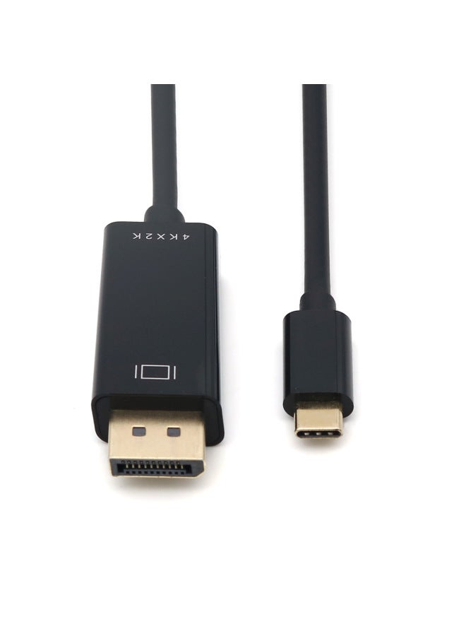 Type-c To Dp Adapter 1.2 Notebook Phone 4k60hz Adapter Typec To DP Screen Video-Color:3.4m K60hz - Image 1